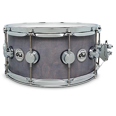 DW Collector's Series SonicPly Satin Oil Snare Drum - 14 x 6.5 in. Satin Slate