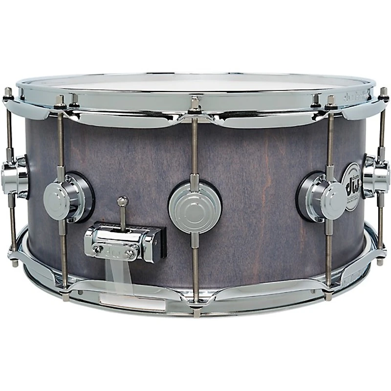 DW Collector's Series SonicPly Satin Oil Snare Drum - 14 x 6.5 in. Satin Slate
