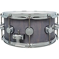 DW Collector's Series SonicPly Satin Oil Snare Drum - 14 x 6.5 in. Satin Slate