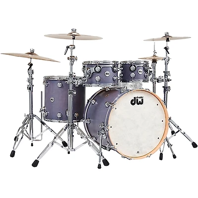 DW Collector's Series SonicPly Satin Oil 4-Piece Shell Pack - Satin Slate