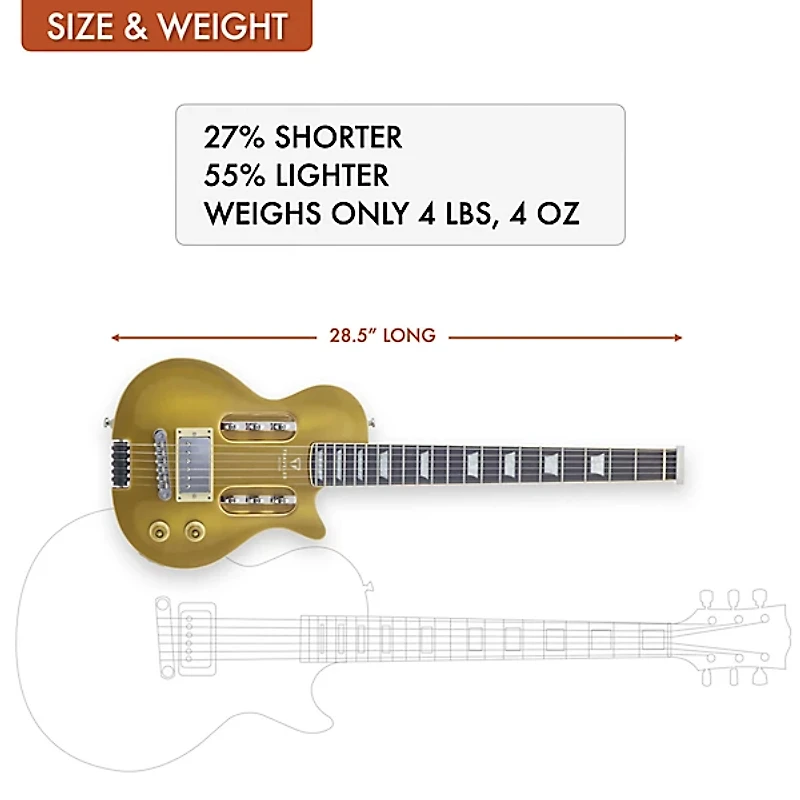 Traveler Guitar EG-1 Deluxe Electric Guitar -