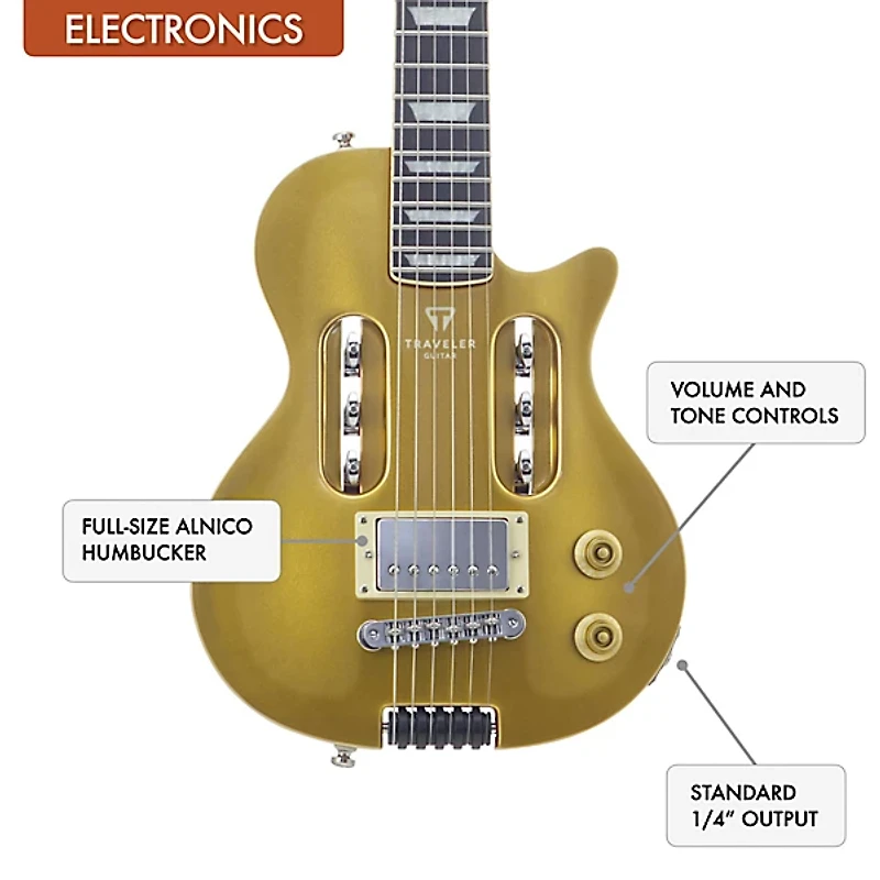 Traveler Guitar EG-1 Deluxe Electric Guitar -