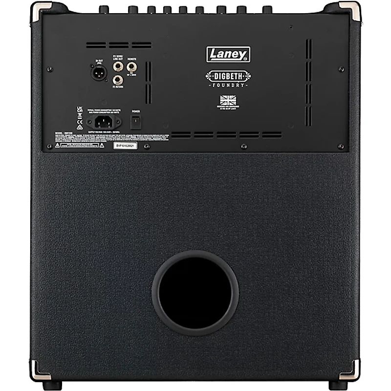 Laney Digbeth Foundry DBF200 200W 1x15" Bass Combo Amplifier - Black