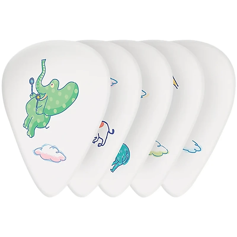 D'Addario John Lennon Art Series Imagine Animals Guitar Picks .70 mm 10 Pack