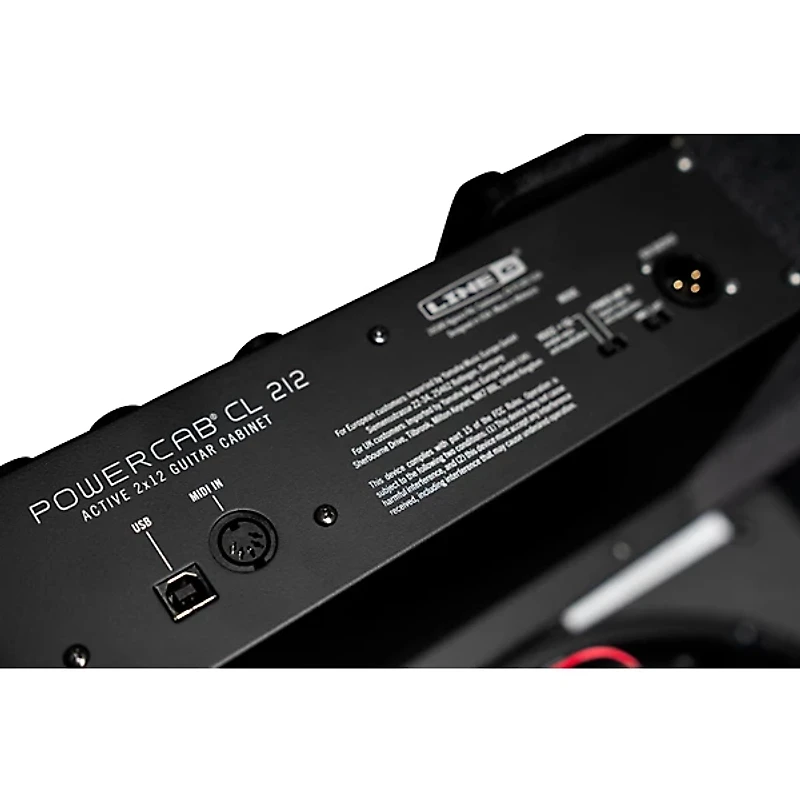 Line 6 PowerCab CL 212 200W 2x12 Powered Guitar Speaker Cabinet Black