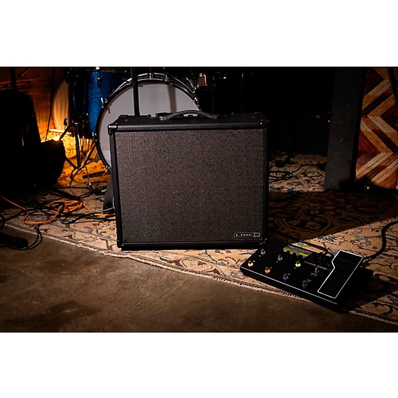 Line 6 Powercab CL 112 100W 1x12 Powered Guitar Speaker Cabinet - Black