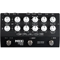 Grace Design MOXi 2-Channel Instrument Preamp/Blender Pedal - Black