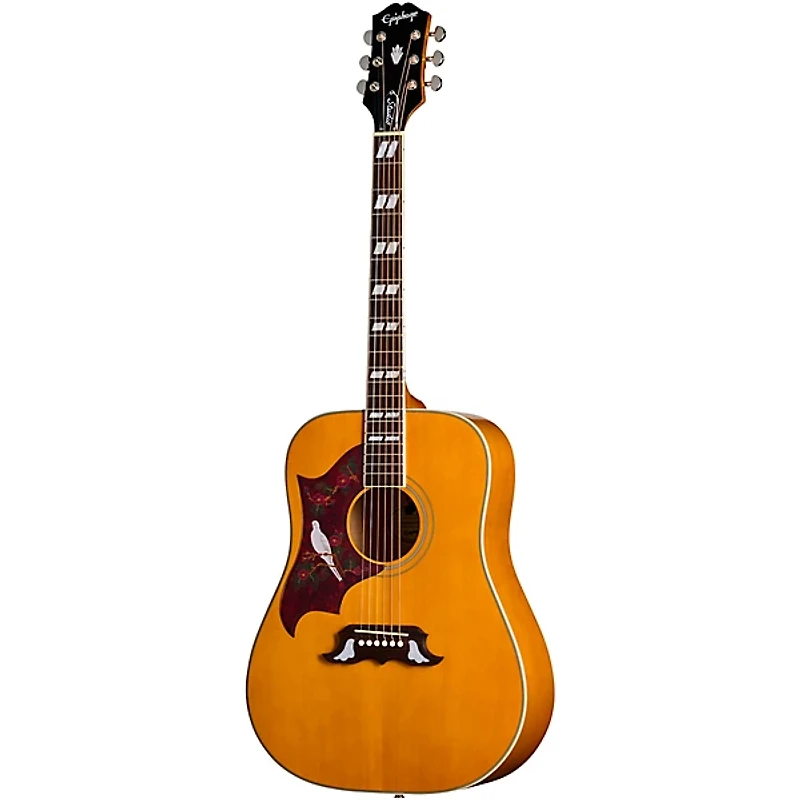 Epiphone Dove Studio Left-Handed Acoustic-Electric Guitar - Natural