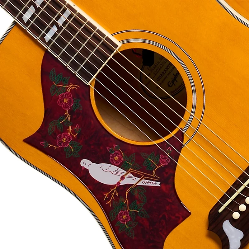 Epiphone Dove Studio Left-Handed Acoustic-Electric Guitar - Natural
