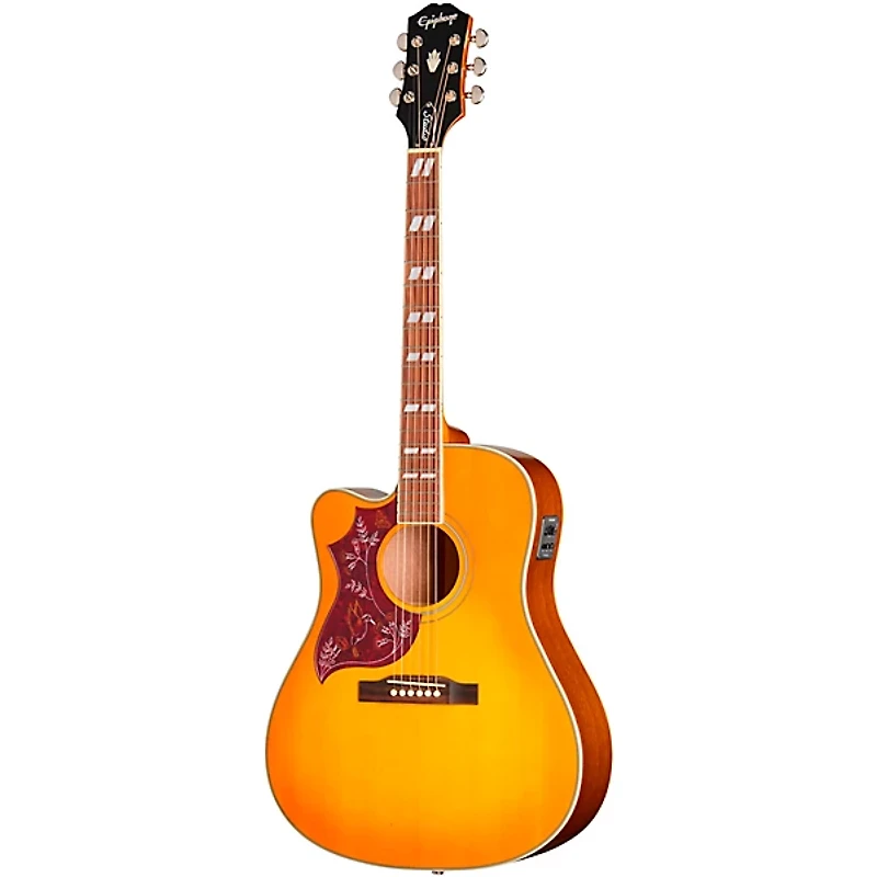 Epiphone Hummingbird Studio EC Left-Handed Acoustic-Electric Guitar -