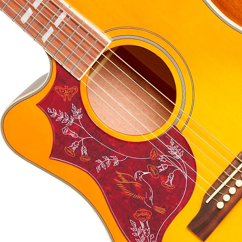 Epiphone Hummingbird Studio EC Left-Handed Acoustic-Electric Guitar -