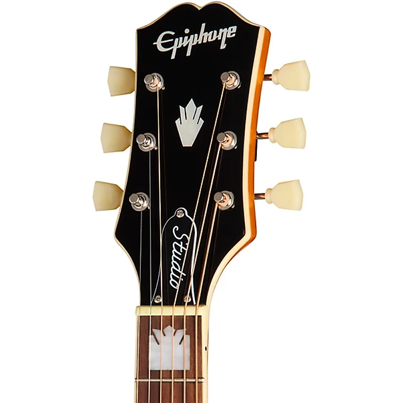 Epiphone J-200 Studio EC Left-Handed Acoustic-Electric Guitar