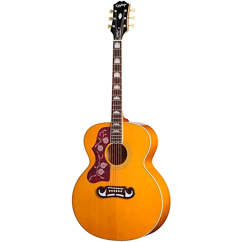 Epiphone J-200 Studio Left-Handed Acoustic-Electric Guitar -