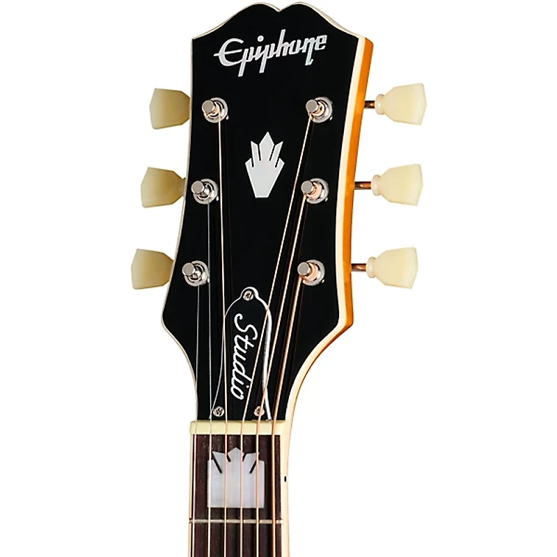 Epiphone J-200 Studio Left-Handed Acoustic-Electric Guitar -