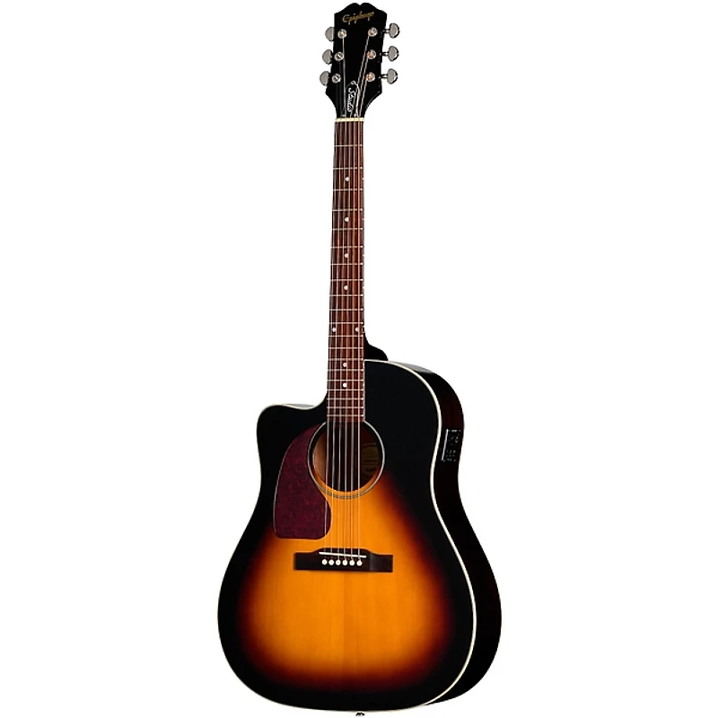 Epiphone J-45 Studio EC Left-Handed Acoustic-Electric Guitar -