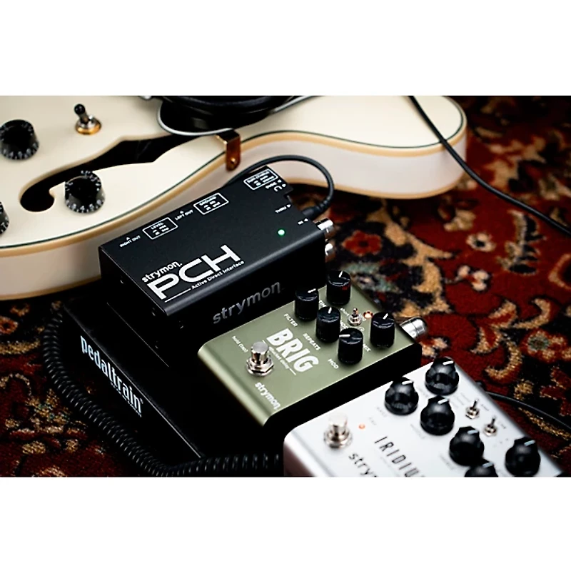 Strymon PCH Stereo Active DI Box With Headphone Amp Black