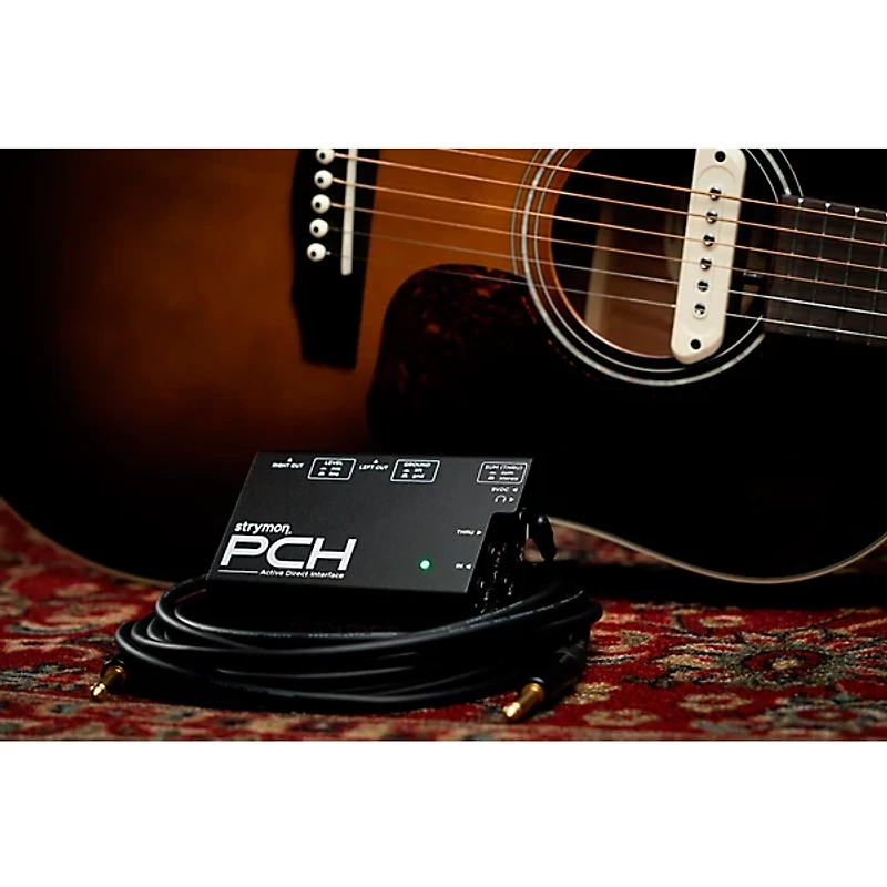 Strymon PCH Stereo Active DI Box With Headphone Amp Black