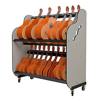 A&S Crafted Products The Band Room Mariachi Instrument Storage Rack for Classrooms