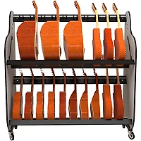 A&S Crafted Products The Band Room Mariachi Instrument Storage Rack for Classrooms
