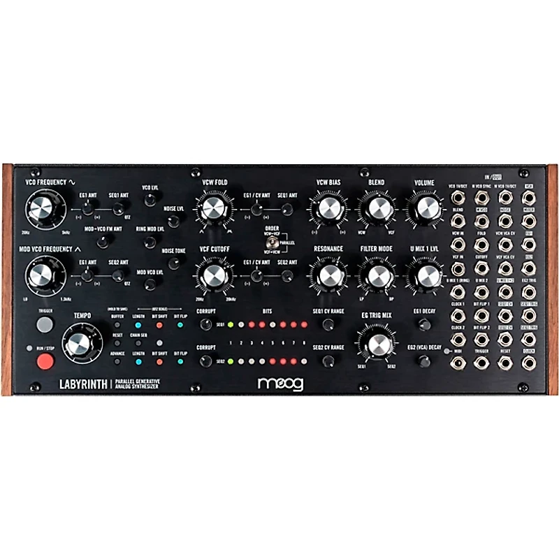 Moog Subharmonicon, Labyrinth and Spectravox Synthesizer Module Bundle & Accessory Kit