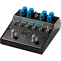 Warm Audio WA-TOT Throne Of Tone Dual-Sided British-Amp-Inspired Overdrive Effects Pedal Black and Blue