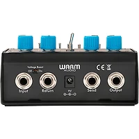 Warm Audio WA-TOT Throne Of Tone Dual-Sided British-Amp-Inspired Overdrive Effects Pedal Black and Blue