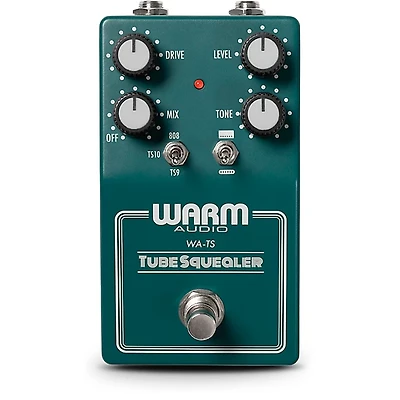 Warm Audio WA-TS Tube Squealer Dual Overdrive Effects Pedal - Vintage Green