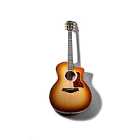 Taylor 114ce Sunset Blvd Grand Auditorium Acoustic-Electric Guitar - Sunset Edgeburst