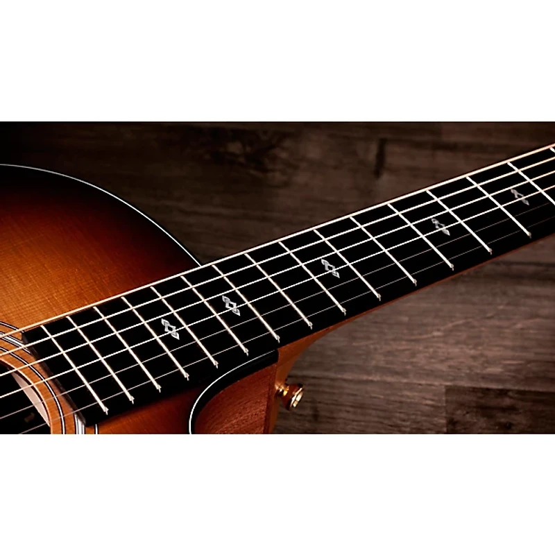 Taylor 114ce Sunset Blvd Grand Auditorium Acoustic-Electric Guitar - Sunset Edgeburst