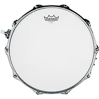 Pork Pie Seamless Aluminum Snare Drum - Blue Ice Alcohol Ink, 14 x 6.5 in.