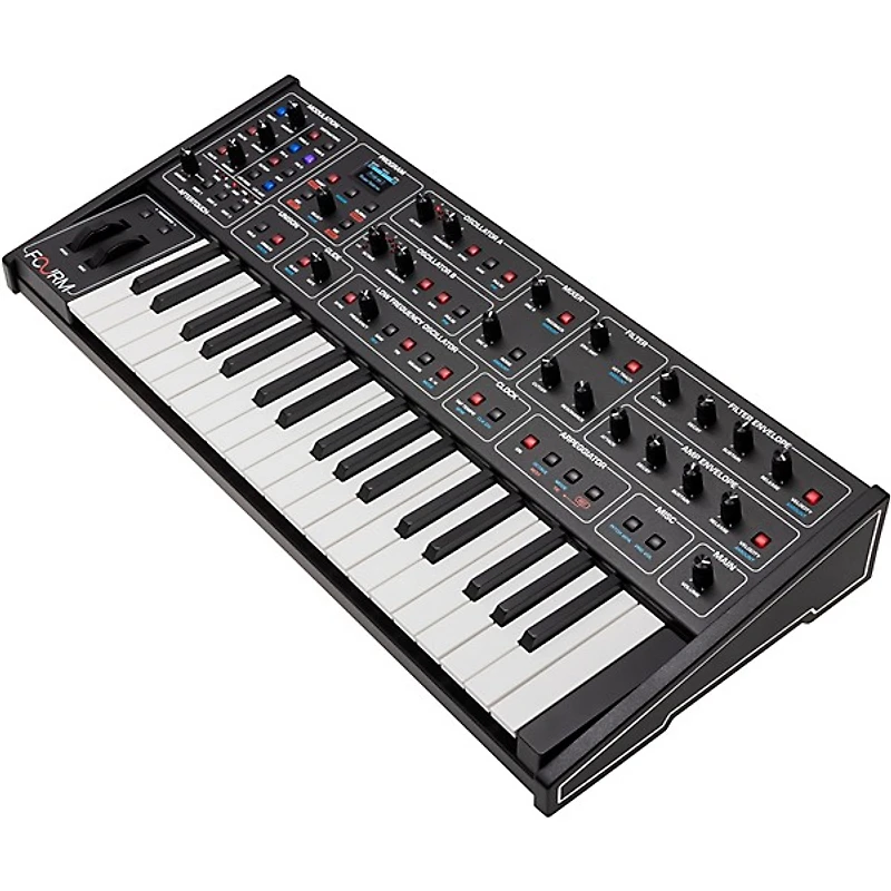 Sequential Fourm Compact Polyphonic Analog Synthesizer