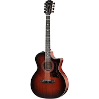 Taylor 324ce Baritone-8 Limited-Edition 8-String Grand Auditorium Acoustic-Electric Guitar Shaded Edge Burst