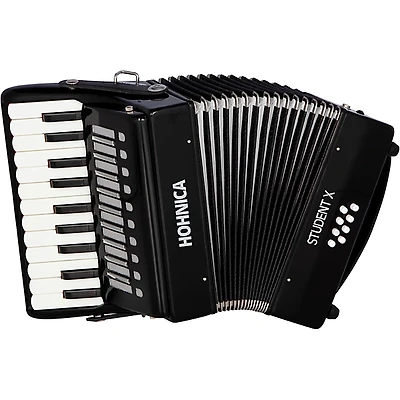 Hohner Student X 8-Bass Piano Accordion Black