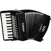 Hohner Student X 8-Bass Piano Accordion Black