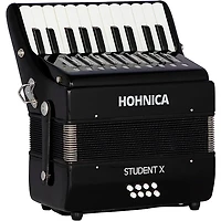 Hohner Student X 8-Bass Piano Accordion Black