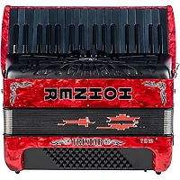 Hohner TRI-STAR II 72 Accordion Pearl Red