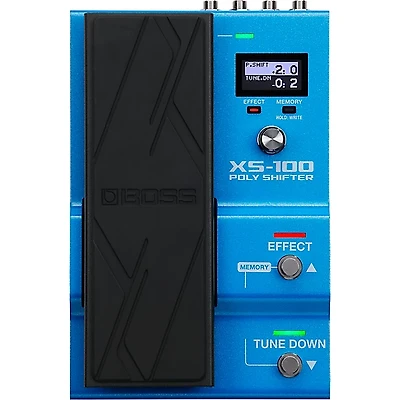 BOSS XS-100 Poly Shifter Pedal - Blue