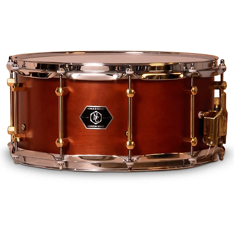 Noble & Cooley Horizon Series Snare Drum With Chrome Hardware 14 x 6.5 in. Honey Maple Satin Lacquer
