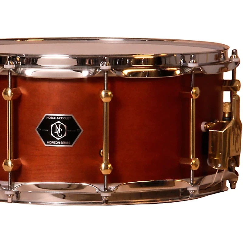 Noble & Cooley Horizon Series Snare Drum With Chrome Hardware 14 x 6.5 in. Honey Maple Satin Lacquer