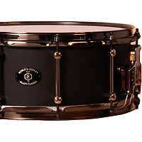 Noble & Cooley Alloy Classic Snare Drum With Black Powder Hardware 14 x 6 in. Black
