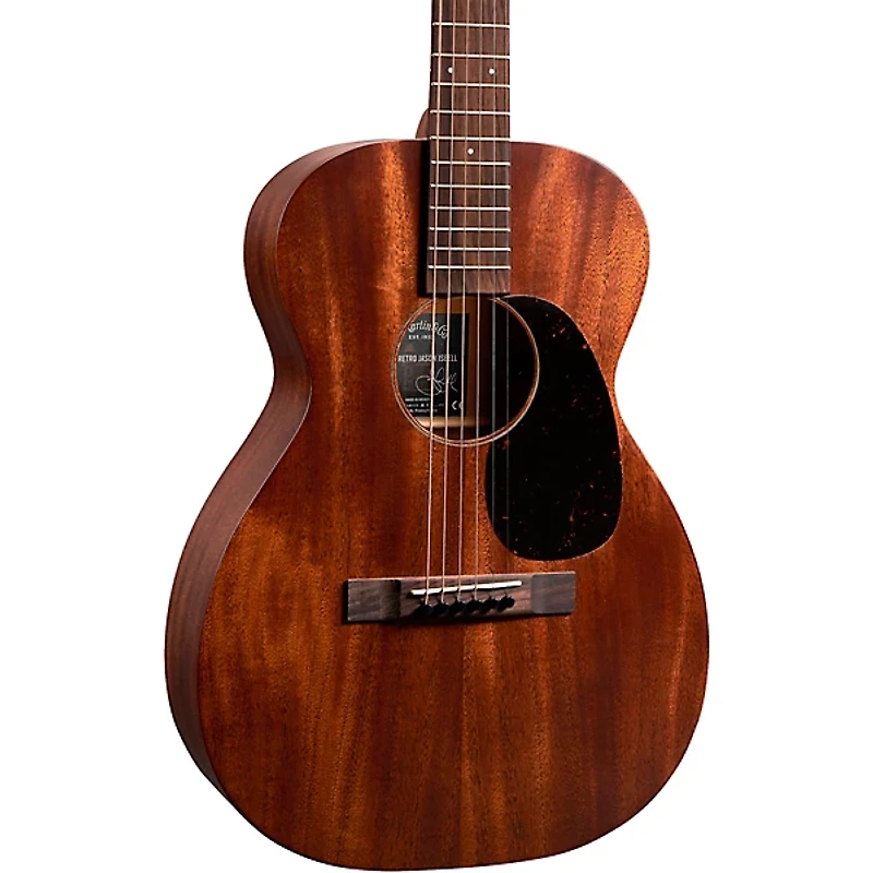 Martin Jason Isbell 0-10E Retro Concert Signature Acoustic-Electric Guitar - Dark Mahogany