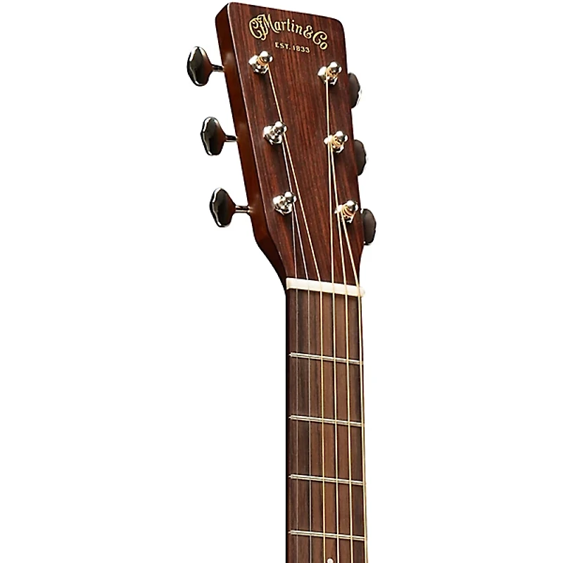 Martin Jason Isbell Signature 0-10E Retro Left-Handed Concert Acoustic-Electric Guitar Dark Mahogany