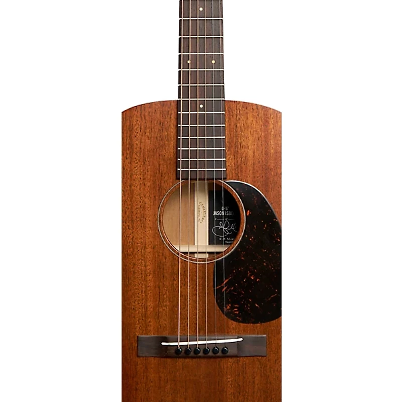 Martin Jason Isbell Signature 0-17 Limited-Edition Concert Acoustic Guitar Dark Mahogany