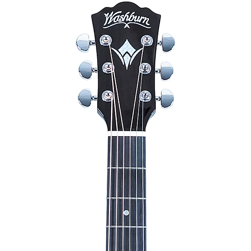 Washburn G10CE Comfort Series Grand Auditorium Acoustic-Electric Guitar Sunburst