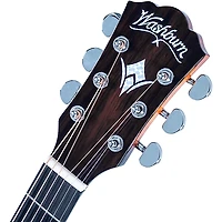 Washburn G10CE Comfort Series Grand Auditorium Acoustic-Electric Guitar Sunburst