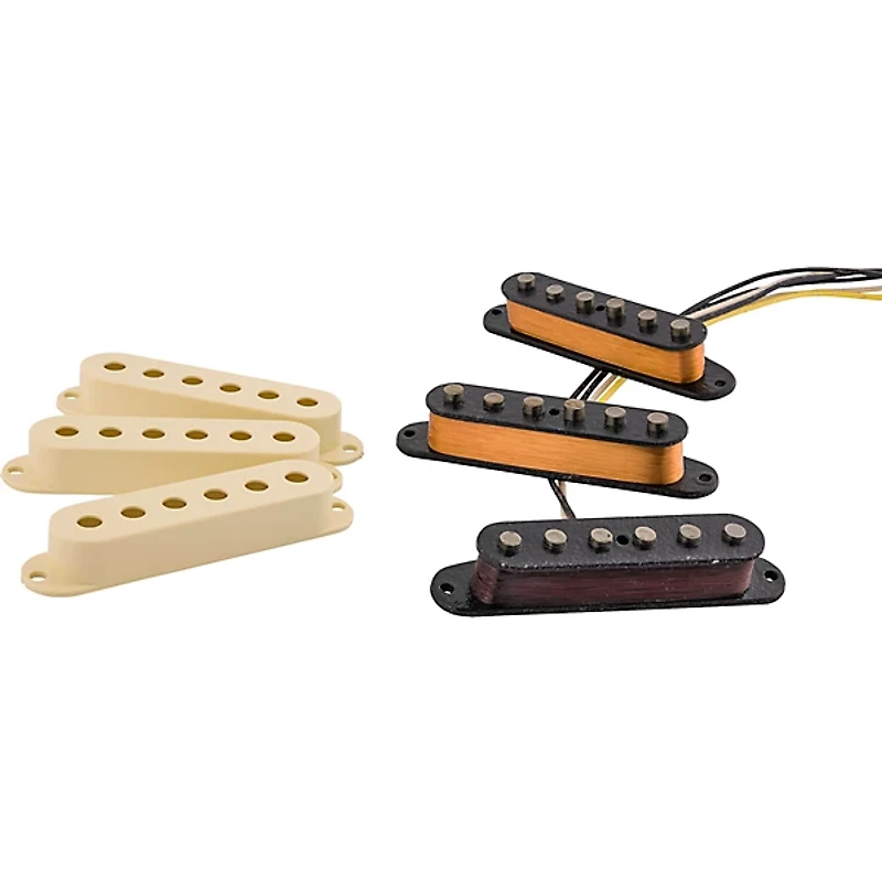 Fender Custom Shop Ancho Poblano Stratocaster Pickup Set Aged White