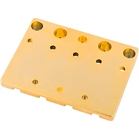 Fender HiMass 4-String Bass Bridge Assembly with Zinc Saddles