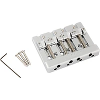 Fender HiMass String-Through 4-String Bass Bridge Assembly with Brass Saddles