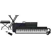 Williams Legato LE 88-Key Digital Piano with Warm Audio WA-CAB Headphone Package (Pedals/Bench/Stand/Bag Included)