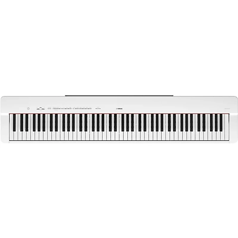 Yamaha P-225 88-Key Digital Piano with Warm Audio WA-CAB Headphone Package (Pedals/Bench/Stand/Bag Included) White